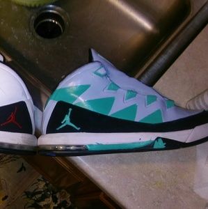 Size 13 mens Jordan's custom paint