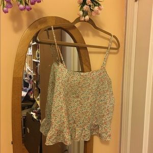 fluttery floral cami 🌸🌼