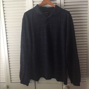 Van Heusen Long Sleeve Polo T-shirt