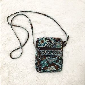 Vera Bradley 'Java Blue' little crossbody