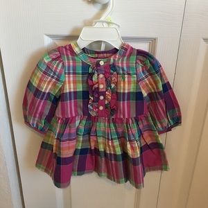 Ralph Lauren Baby Dress and Bloomers - size 3M