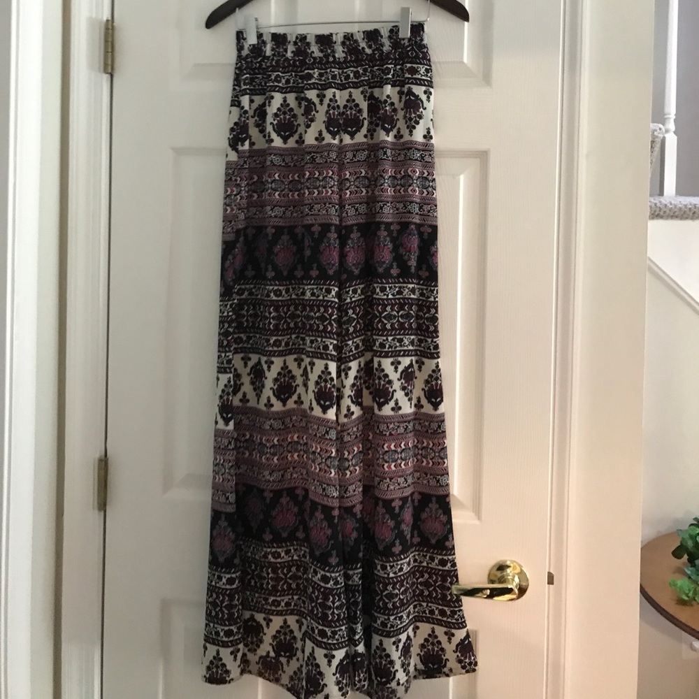 LA Hearts Wide Leg Hippie Pants