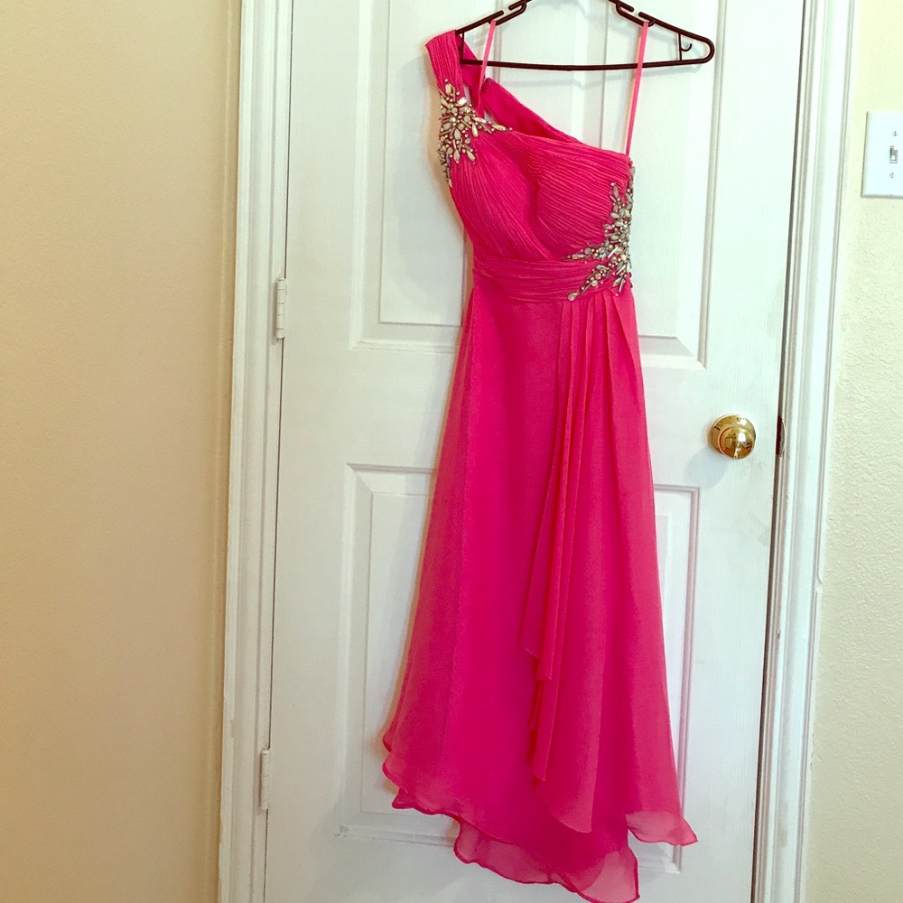 Fuschia dress/gown