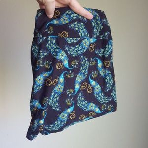 NWT LuLaRoe TC Peacock Leggings