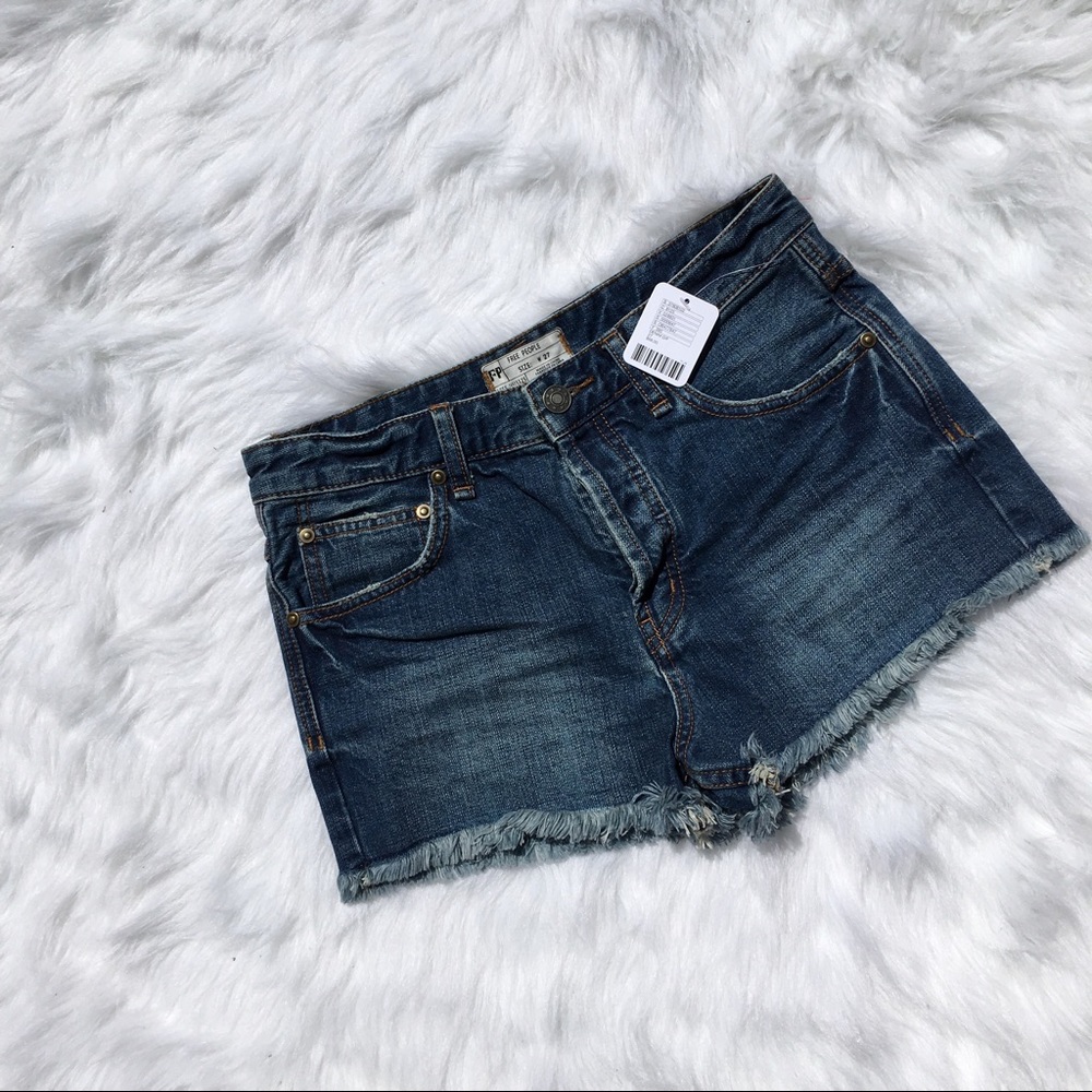 NWT Free People High Waisted Cut off Shorts