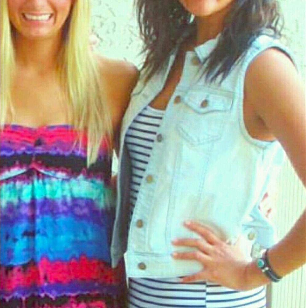 Nordstrom Rubbish denim vest