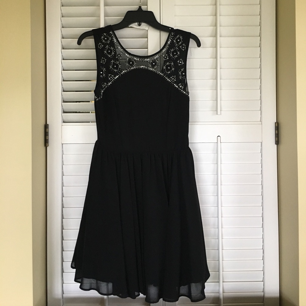 Black Cocktail Dress - Size 9 - NWT