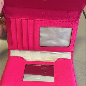 Hot Pink Kate Spade Wristlet