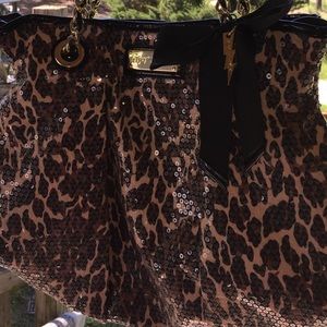 Betsy Johnson Cheetah Print Purse