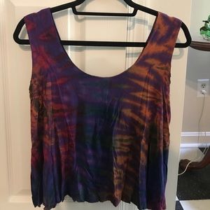 Tie Dye Tank Top