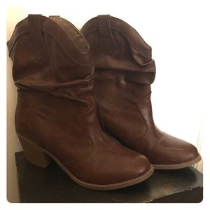 Cowboy midcalf boots
