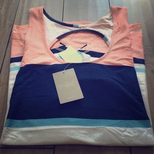 New - Anthropologie Stripe Cotton Tank