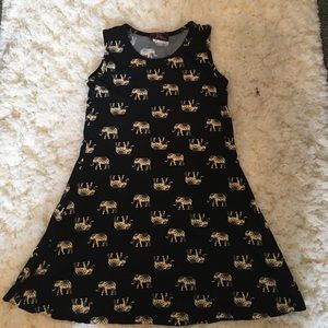 Girls Size 10/12 black dress