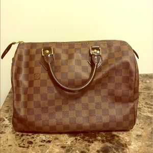 Louis Vuitton Speedy 30 Damier purse