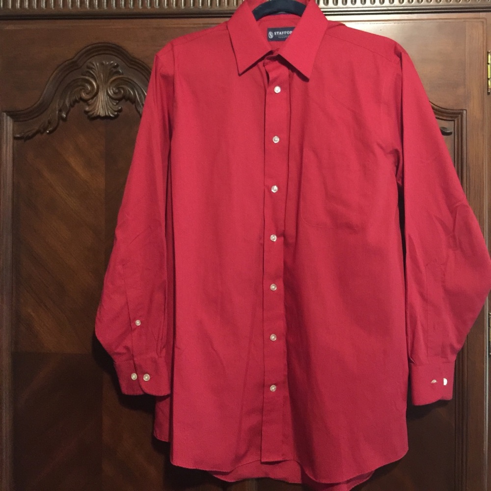 Stafford Men's Dress Shirt Sz 32/33, 15-15 1/2neck