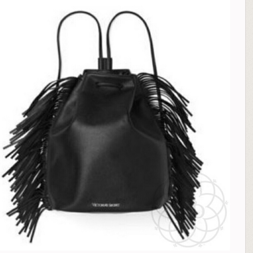Victoria secret black backpack