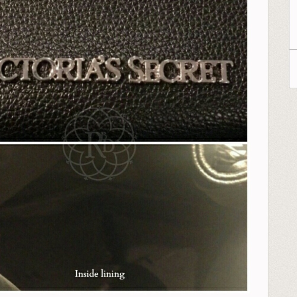 Victoria secret black backpack - Picture 3 of 3