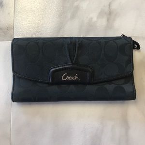 Authentic Black Coach Wallet