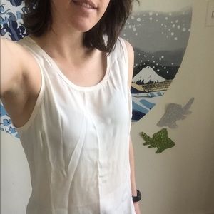 Ann Taylor sleeveless blouse