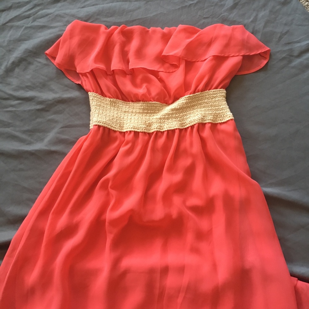 Strapless Long Dress