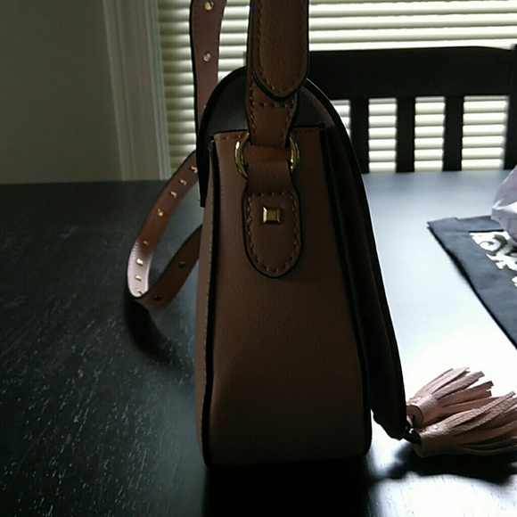 Victorias Secret Blush Colored Studded Cross Body - Picture 4 of 4