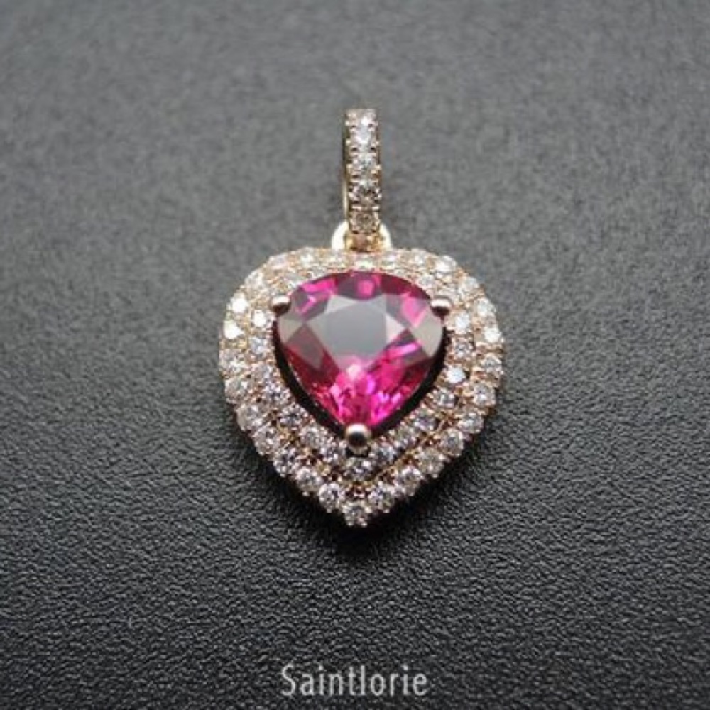 0.6 Carat Ruby Pendant