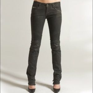 Rockstar Sushi biker skinny jeans size 28