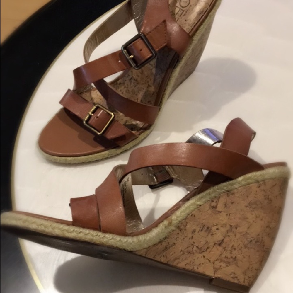 Loft Ann Taylor used no damage wedge sandal
