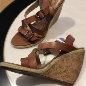 Loft Ann Taylor used no damage wedge sandal
