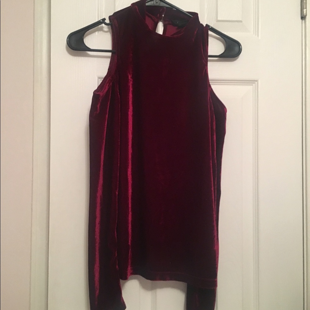 Velvet top