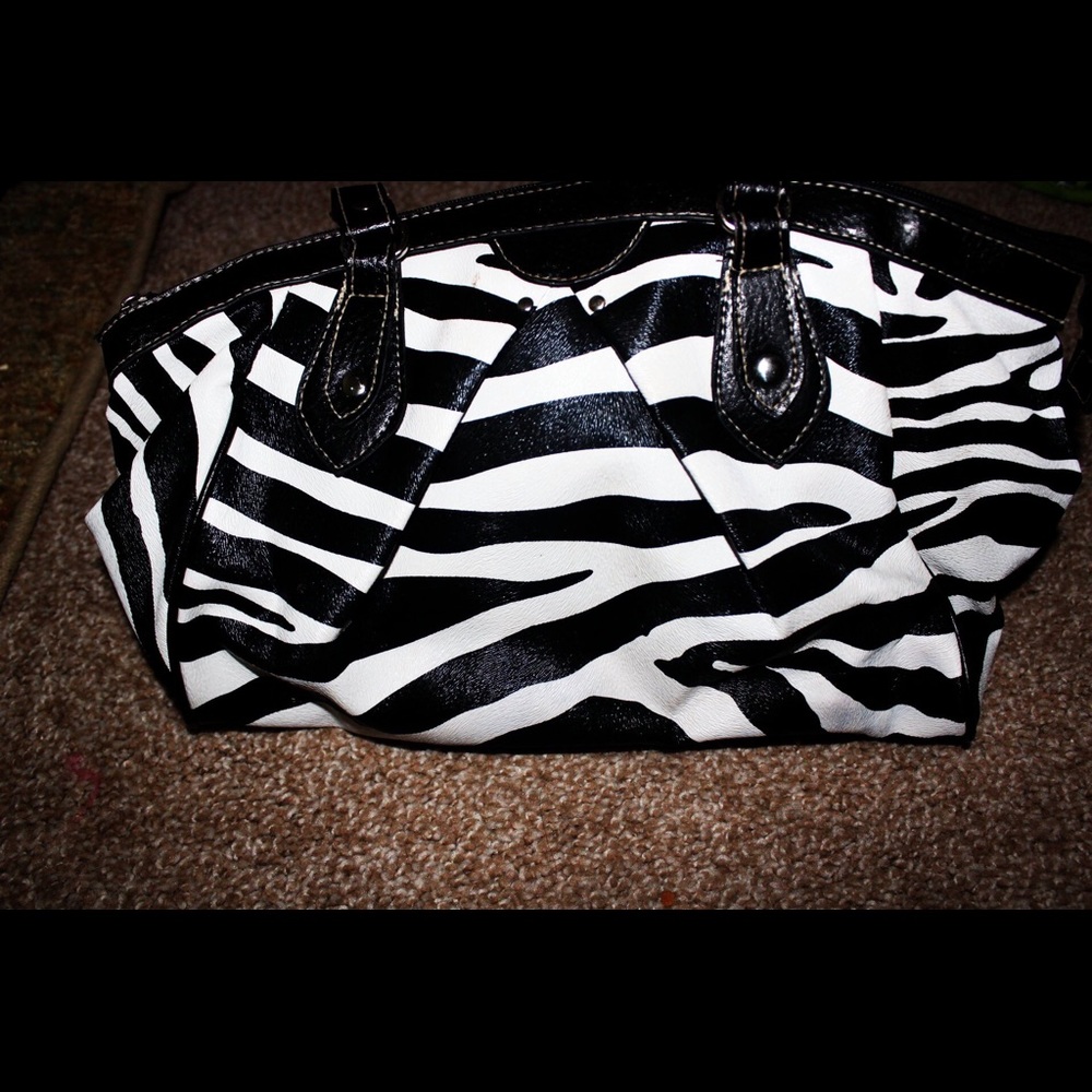 zebra purse