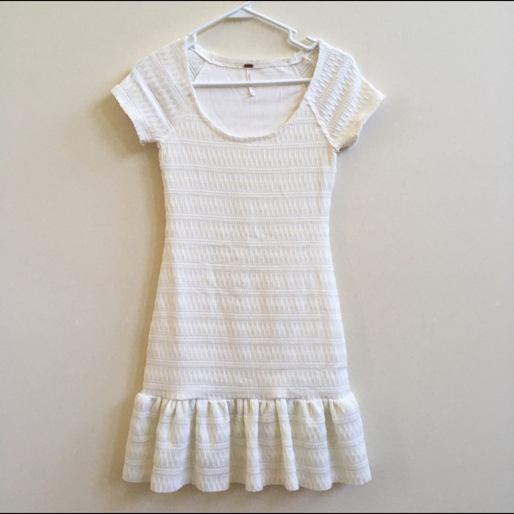 NEW FREE PEOPLE WHITE DRESS