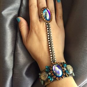 DANNIJO Emeline Bracelet with Ring attached!