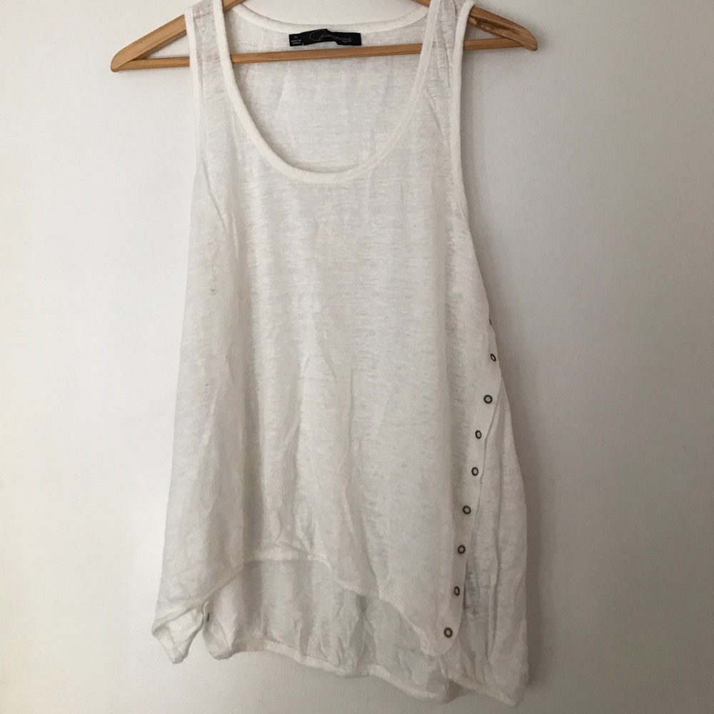 Linen J. Patterson Kincaid Modal Cropped Tank