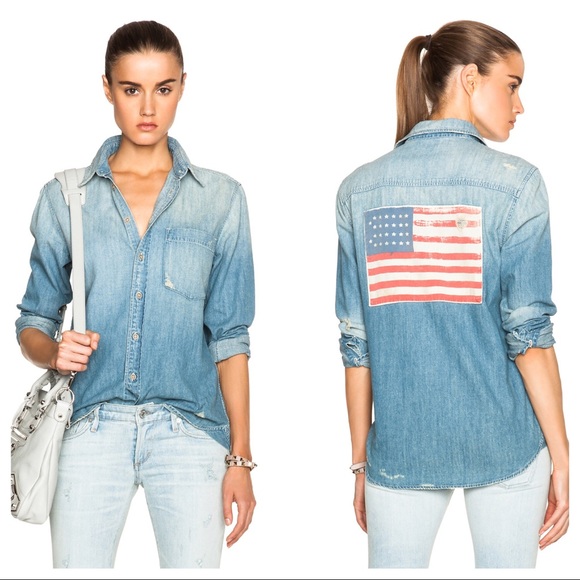 mother denim shirt