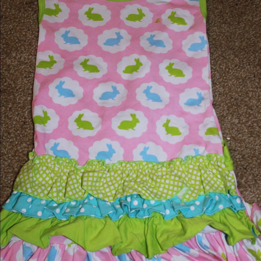 Girls Ruffle Capri set - Picture 4 of 4