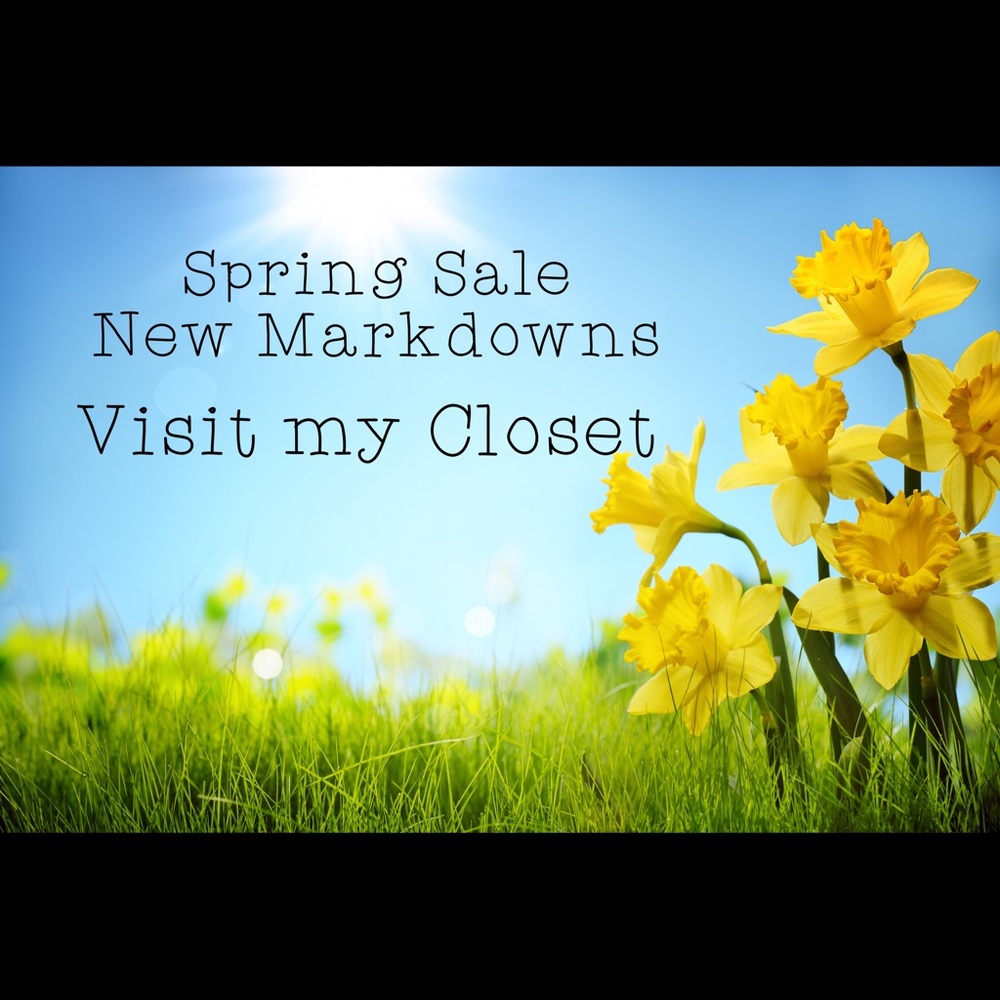 Spring Sale Starting!!