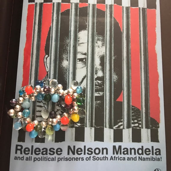 Multi Colored Bead Stretch Bracelet, PLEASE BUNDLE - Picture 3 of 6