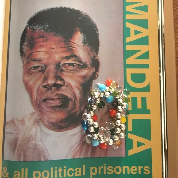 Multi Colored Bead Stretch Bracelet, PLEASE BUNDLE - Picture 5 of 6