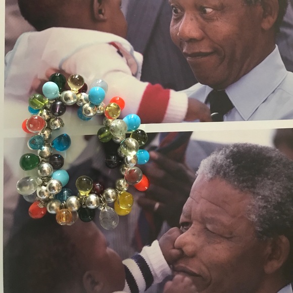 Multi Colored Bead Stretch Bracelet, PLEASE BUNDLE - Picture 6 of 6