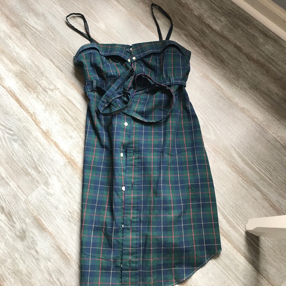 Plaid dress