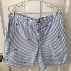 vineyard vines  9 inch Derby Seersucker Shorts