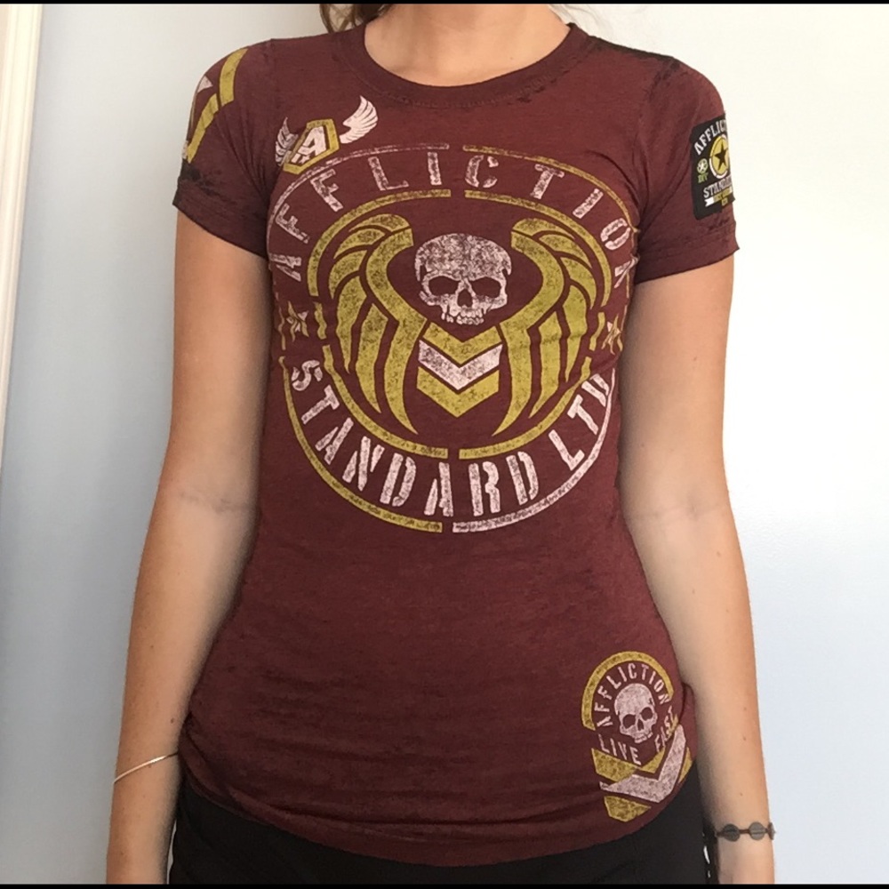 Affliction logo tee