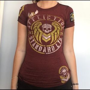 Affliction logo tee