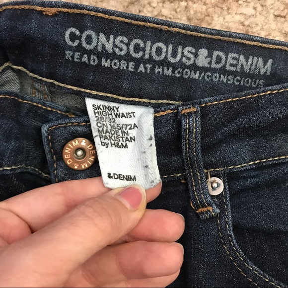 H&M conscious skinny high waist denim - Picture 6 of 6
