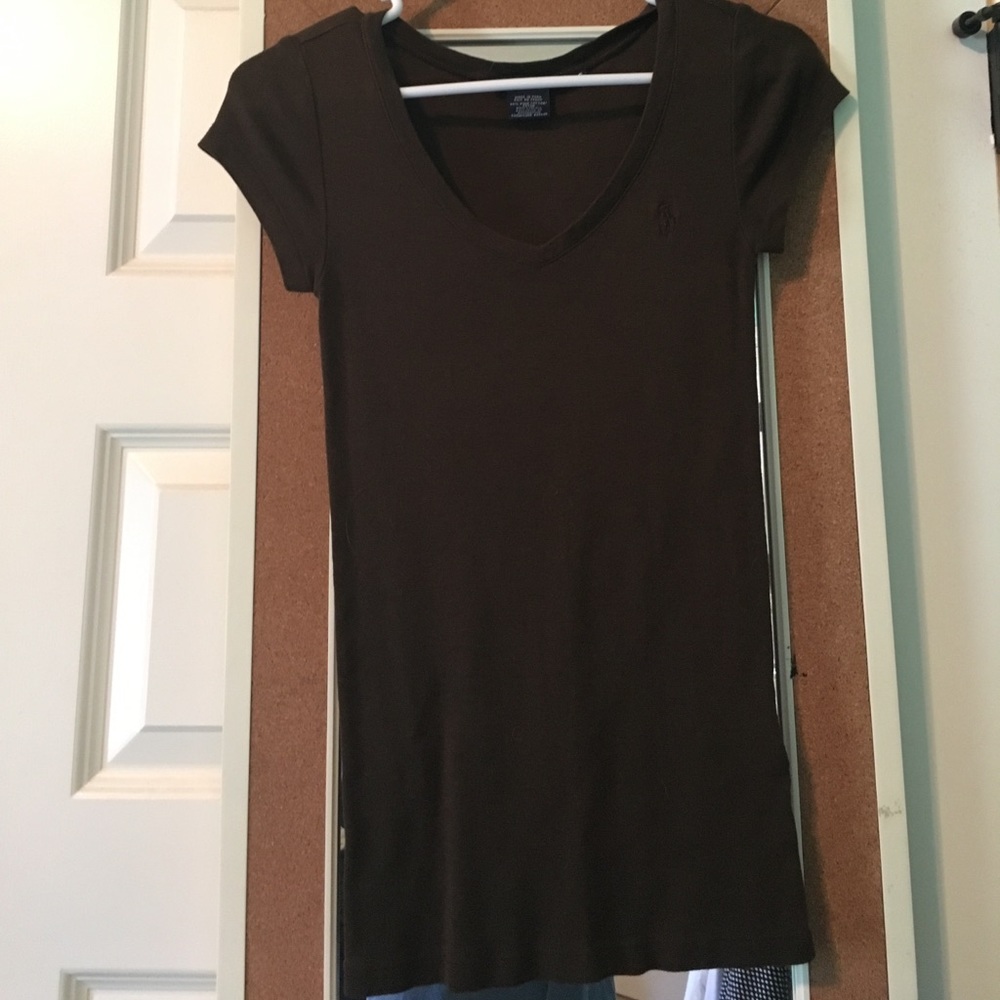 Brown short sleeve Polo