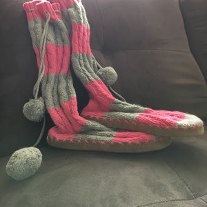 Victorias secret knit slippers