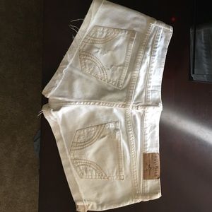 White Denim Hollister shorts
