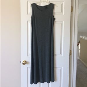 Liz Claiborne heather grey jersey dress.