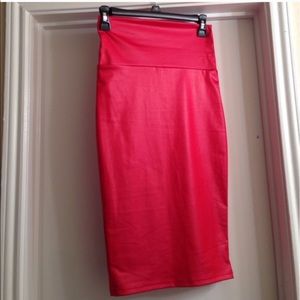 Faux Leather Skirt Bundle